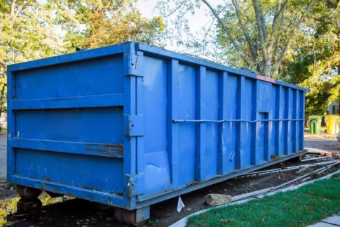 image of a 40 foot dumpster rental from the dumpster rental marketers